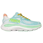 HOKA Clifton 10 Sneakers / Trainers White / Blue / Green / Orange